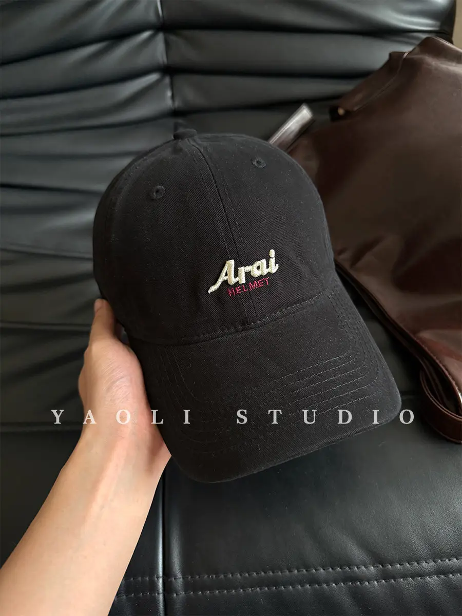Red Embroidered Baseball Cap for Women 2026 Spring - Image 24