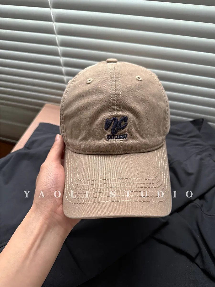 Red Embroidered Baseball Cap for Women 2026 Spring - Image 8