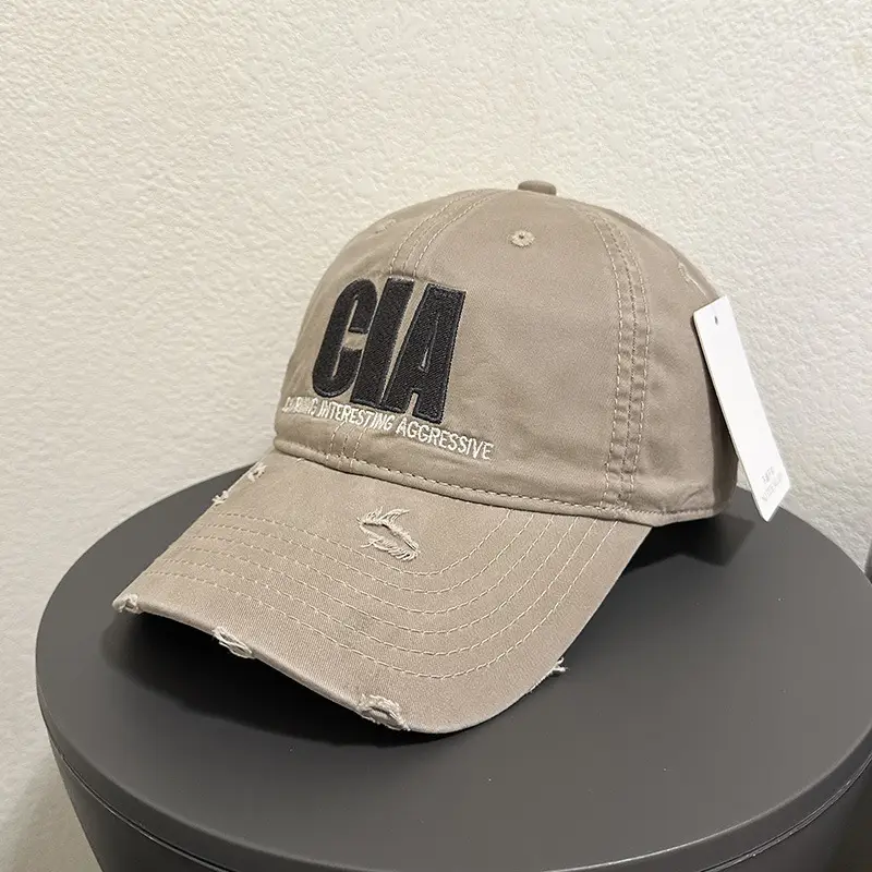 Red Embroidered Baseball Cap for Women 2026 Spring - Image 9
