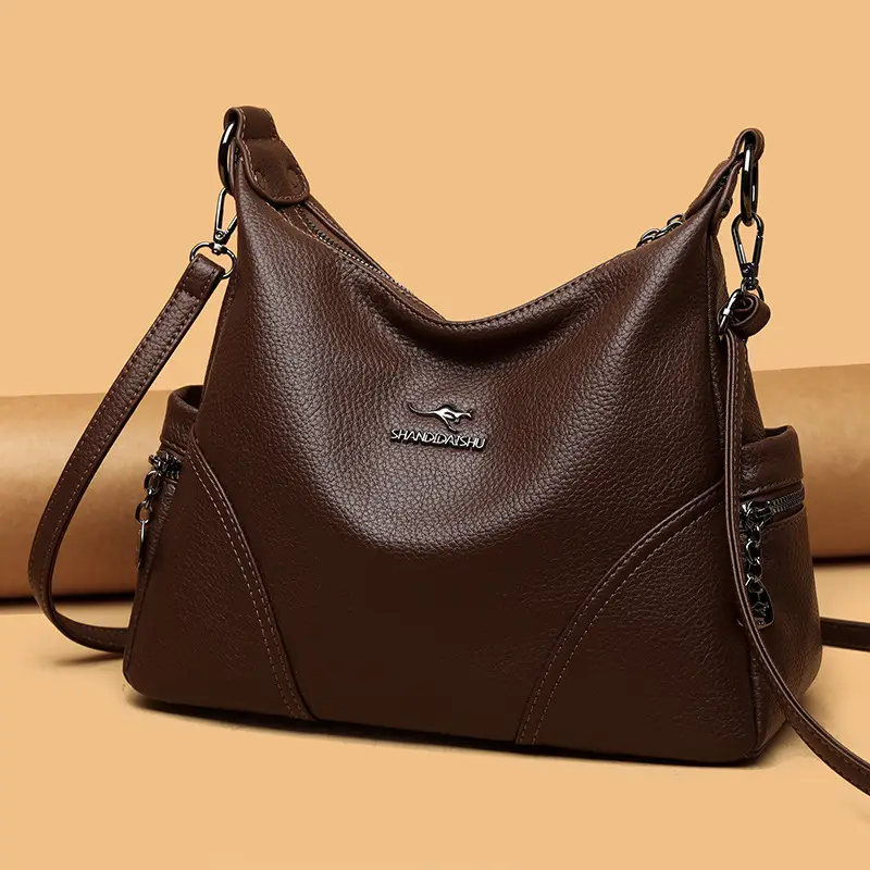 Black Women's Shoulder Crossbody Bag 2025