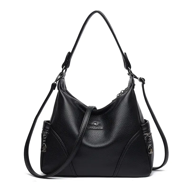 Black Women's Shoulder Crossbody Bag 2025