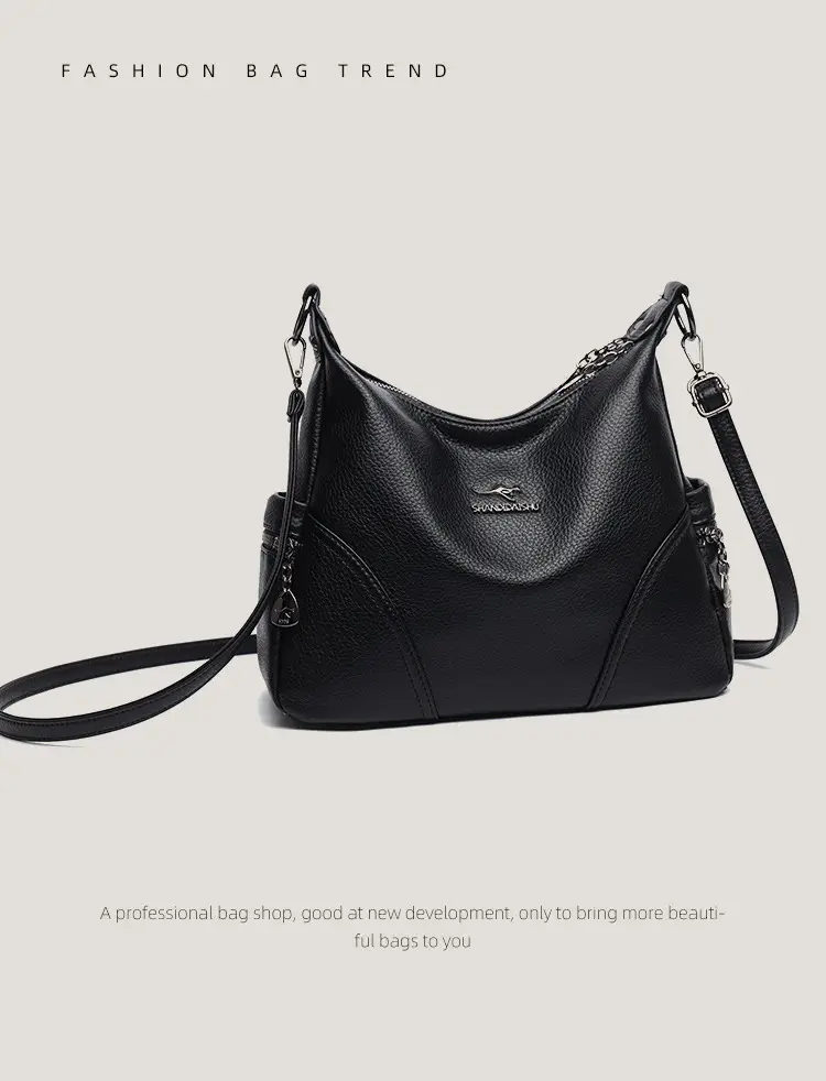 Black Women's Shoulder Crossbody Bag 2025 — feature 14