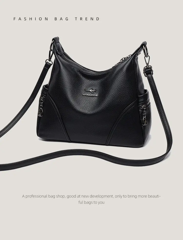 Black Women's Shoulder Crossbody Bag 2025 — feature 15