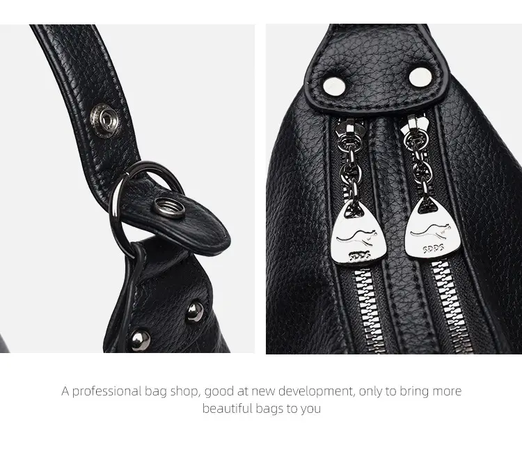 Black Women's Shoulder Crossbody Bag 2025 — feature 5