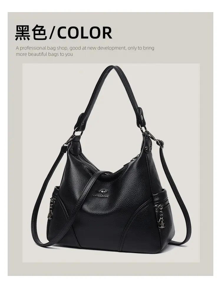 Black Women's Shoulder Crossbody Bag 2025 — feature 7