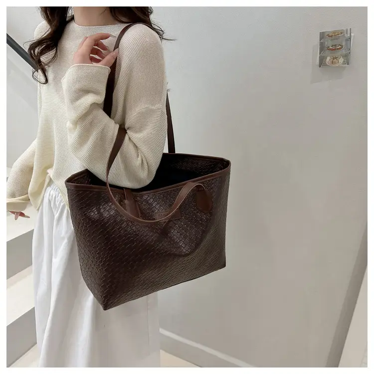 White Korean Style Tote Bag 2025 Summer New Niche Design — feature 15