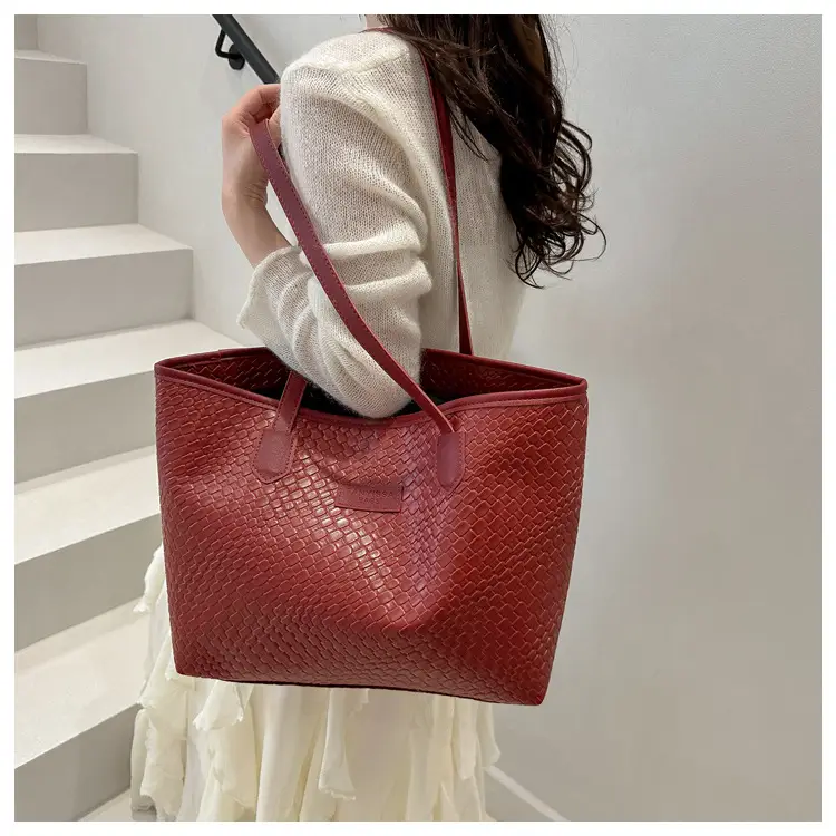 White Korean Style Tote Bag 2025 Summer New Niche Design — feature 19