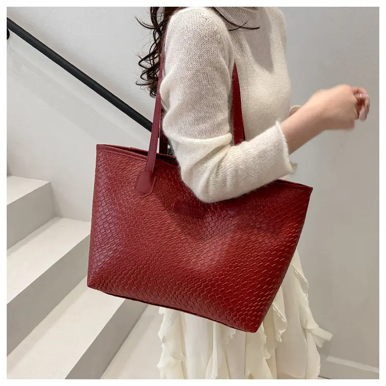 White Korean Style Tote Bag 2025 Summer New Niche Design — feature 20