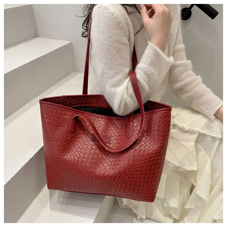 White Korean Style Tote Bag 2025 Summer New Niche Design — feature 21