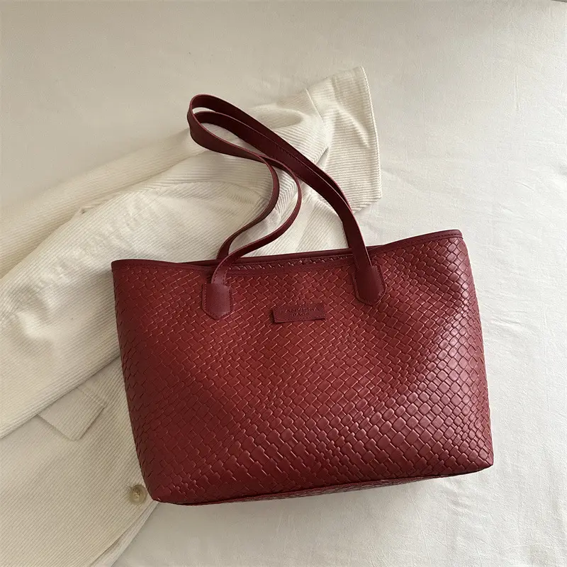 White Korean Style Tote Bag 2025 Summer New Niche Design - Image 4