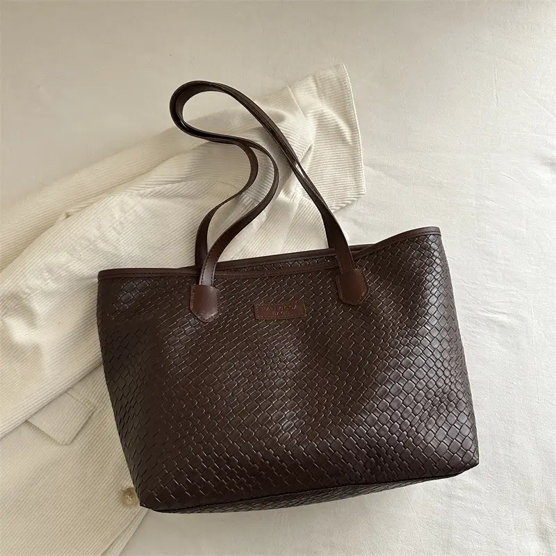 White Korean Style Tote Bag 2025 Summer New Niche Design - Image 5