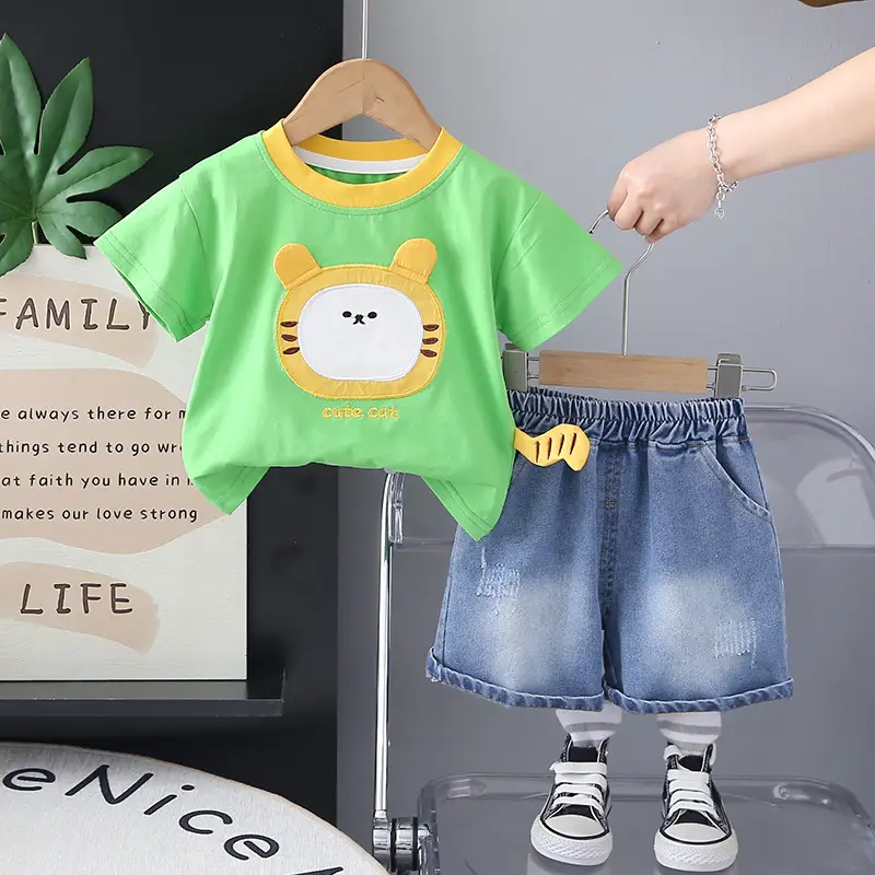 Boys Cartoon Cotton Shorts Set 1-5Yr Summer 2025 - Image 5