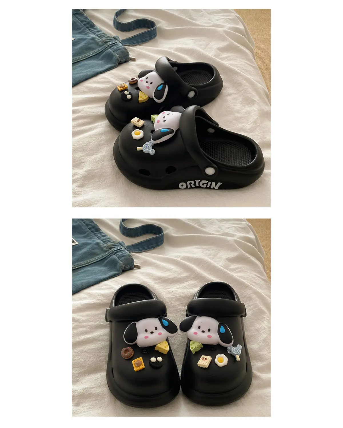 Puppy Clogs Summer Sandals Non-Slip Beige — feature 24