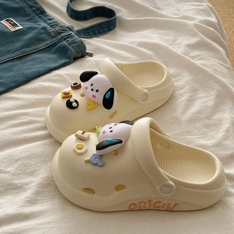 Puppy Clogs Summer Sandals Non-Slip Beige — feature 28