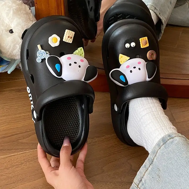 Puppy Clogs Summer Sandals Non-Slip Beige — feature 34