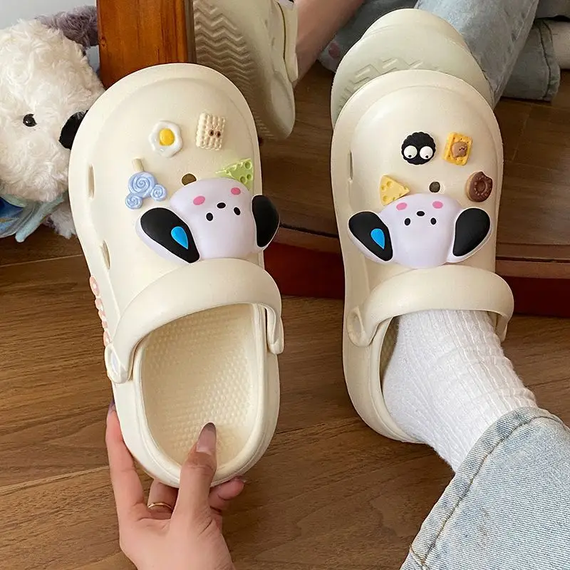 Puppy Clogs Summer Sandals Non-Slip Beige — feature 35