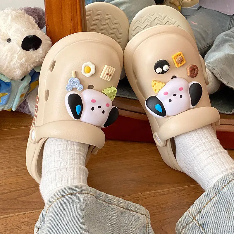 Puppy Clogs Summer Sandals Non-Slip Beige — feature 37