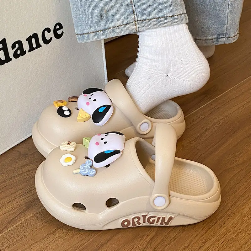 Puppy Clogs Summer Sandals Non-Slip Beige — feature 42