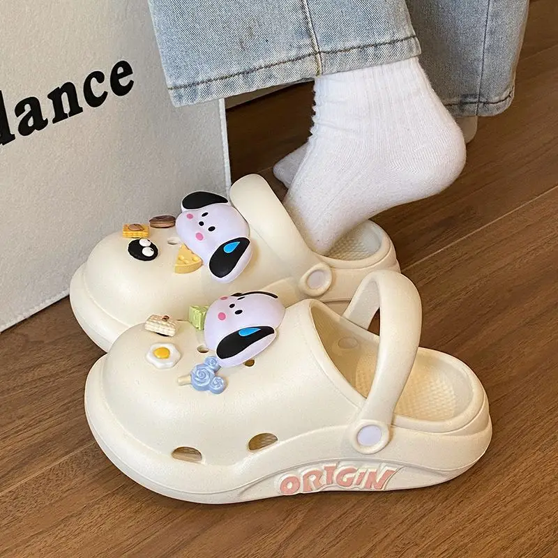 Puppy Clogs Summer Sandals Non-Slip Beige — feature 43