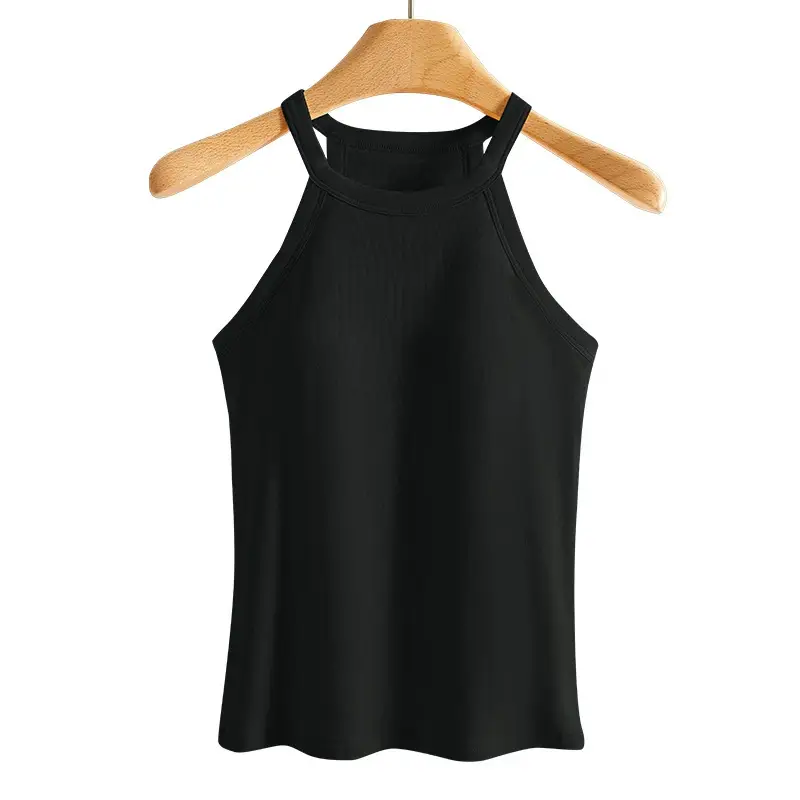 Neck Vest Cover Parm Anti-running Light Base One-piece Slim Top Yoga Sling with Chest Pad Women's Strapless