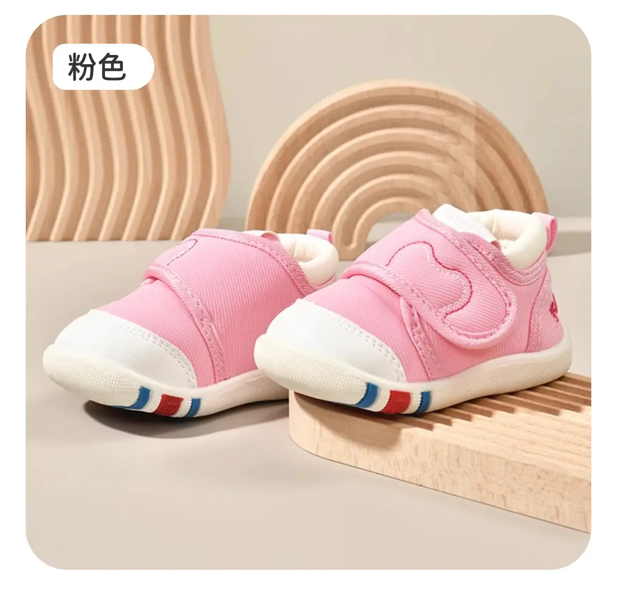 White Mesh Toddler Shoes for Girls Boys 1-3 Years — feature 27