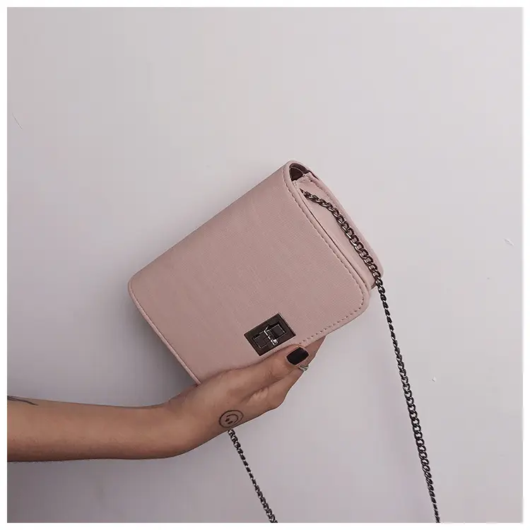 Women Crossbody Bags Pink Green Chain Strap 2019 — feature 10
