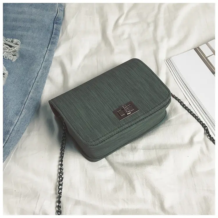 Women Crossbody Bags Pink Green Chain Strap 2019 — feature 21