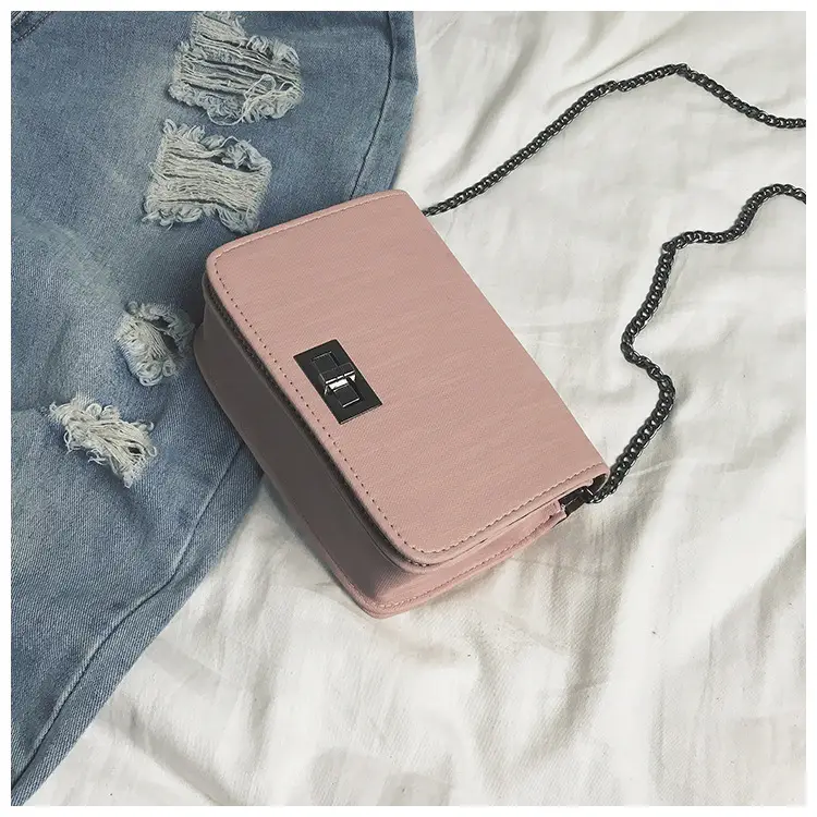 Women Crossbody Bags Pink Green Chain Strap 2019 — feature 26