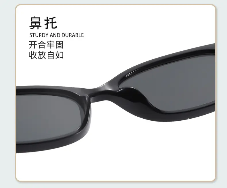 Women Anti-UV Sunglasses Black 2025 Trendy β feature 5
