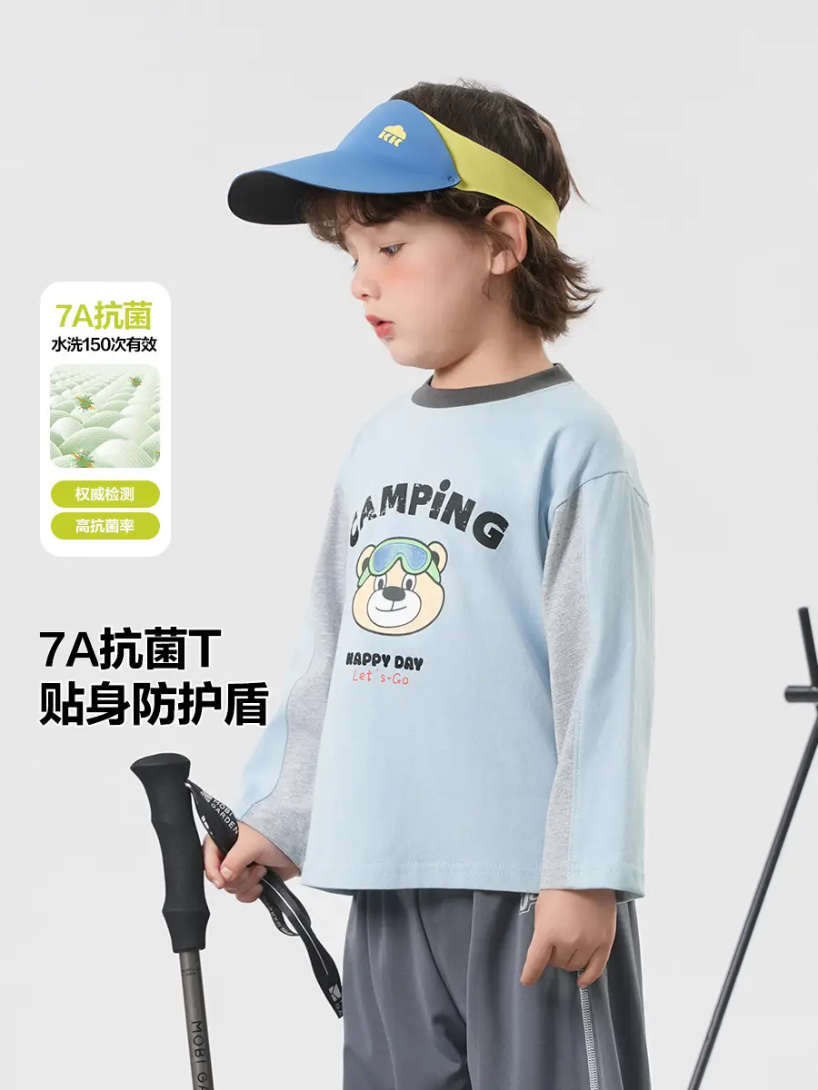 Yoou Boys Contrast T-Shirt 25 Autumn Long Sleeve - Image 4