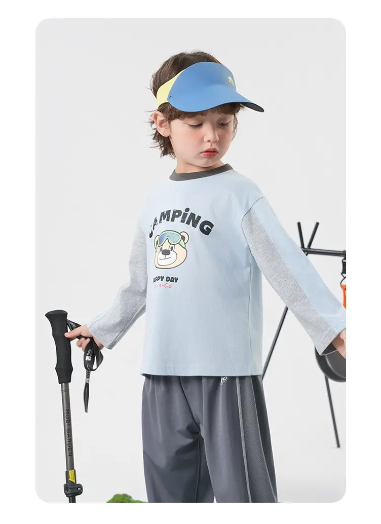 Yoou Boys Contrast T-Shirt 25 Autumn Long Sleeve — feature 13