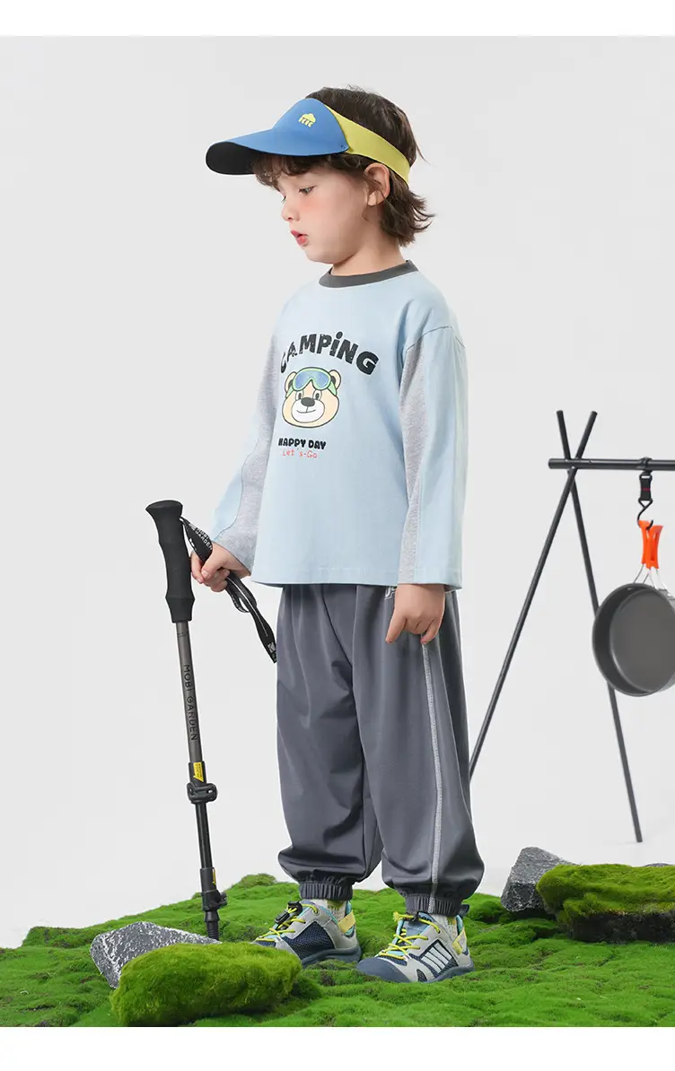 Yoou Boys Contrast T-Shirt 25 Autumn Long Sleeve — feature 15