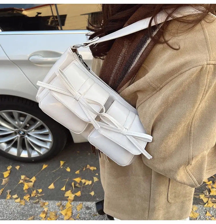 Red Bow PU Leather Crossbody Bag for Women — feature 31