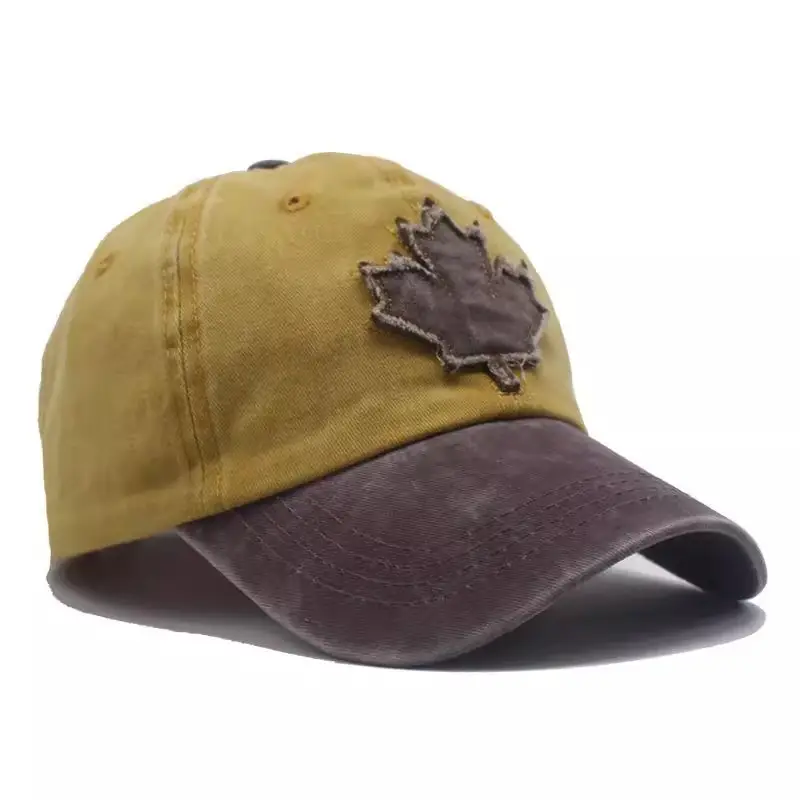 Canadian Patch Baseball Cap for Men Women Washable Distressed - Image 12