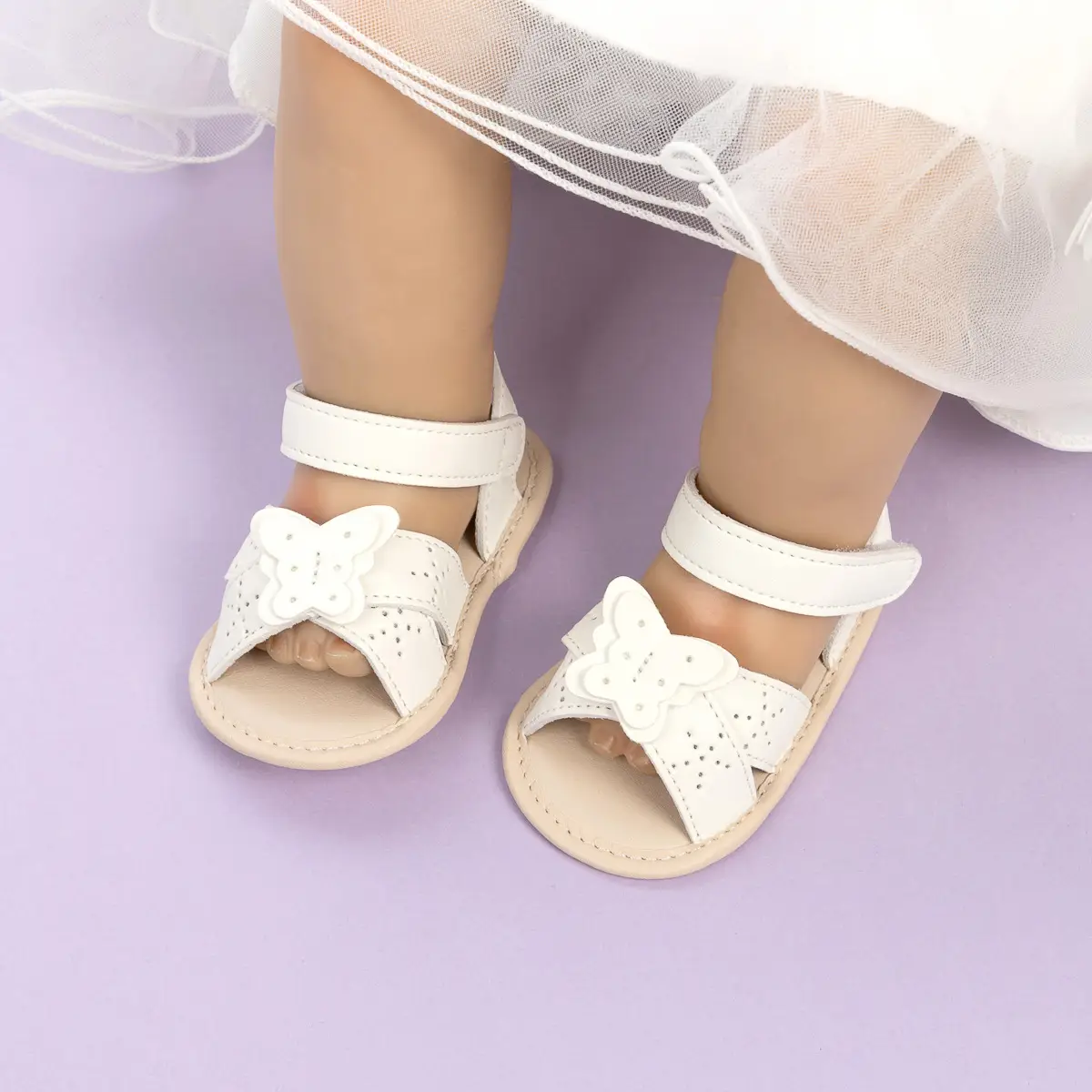 Cute Purple Butterfly Baby Sandals 2025 — feature 6
