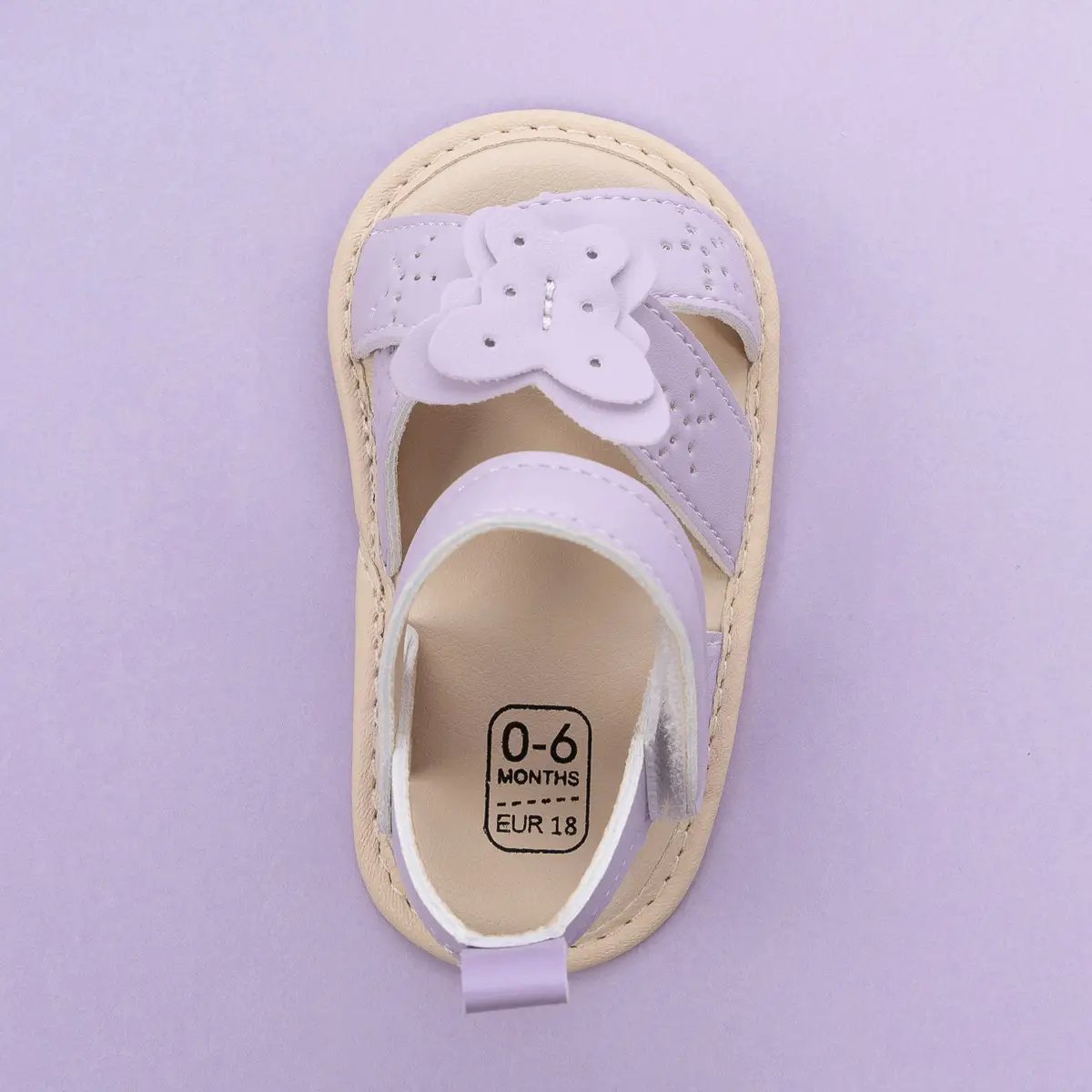 Cute Purple Butterfly Baby Sandals 2025 — feature 9