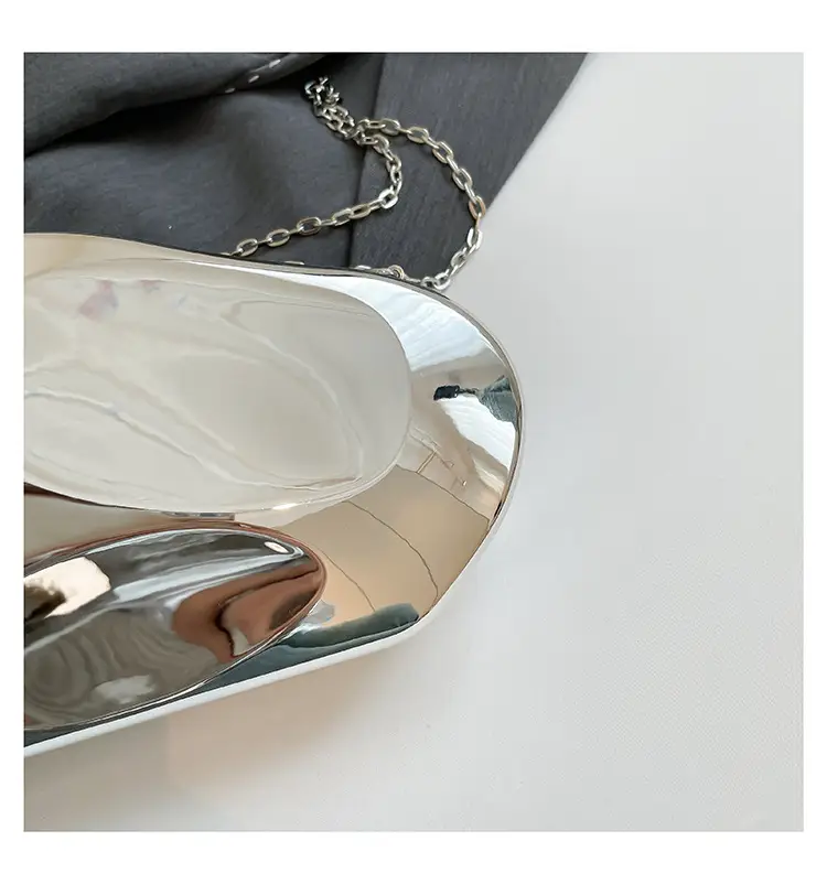 Women's Silver Mirror Sunglasses Crossbody Bag — feature 4