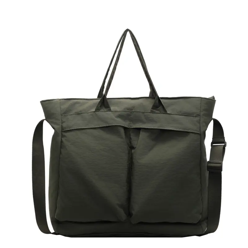 Women's Large Capacity Navy Shoulder Bag Lazy Style - Image 2