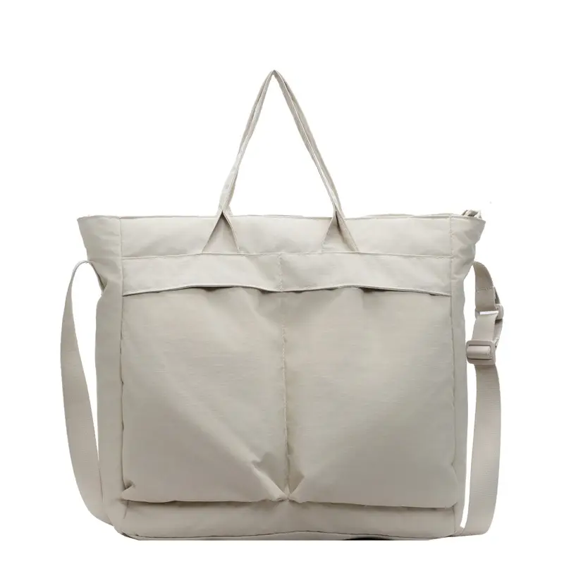 Women's Large Capacity Navy Shoulder Bag Lazy Style - Image 6