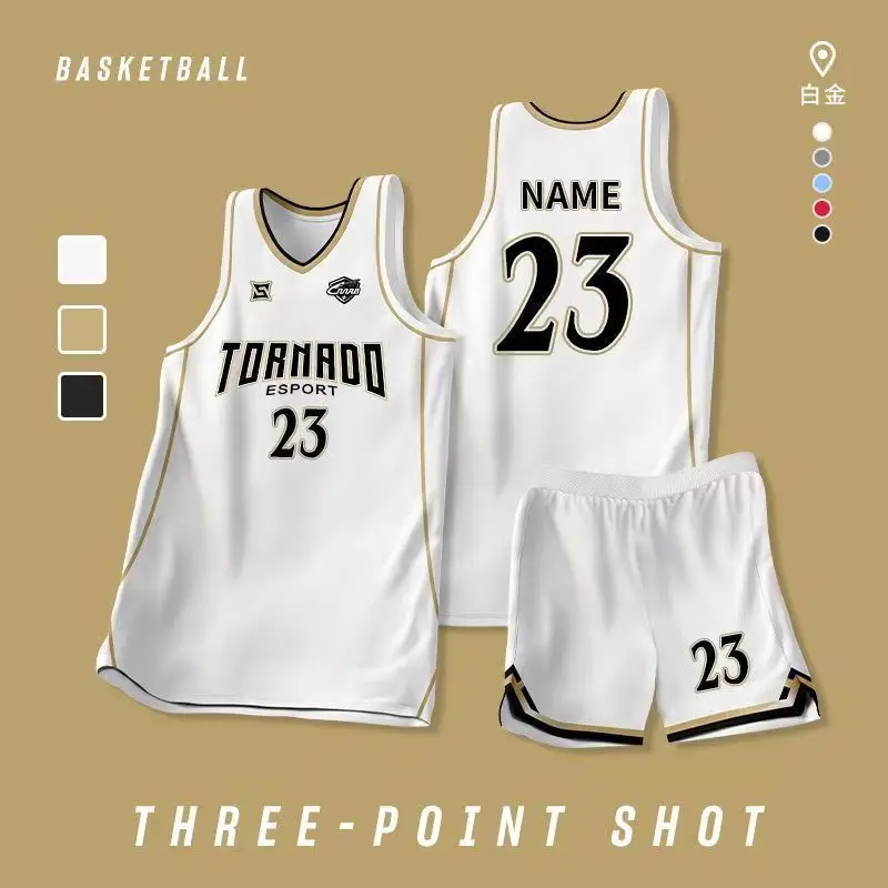 Blue Basketball Uniform Suit for Boys Girls College Students