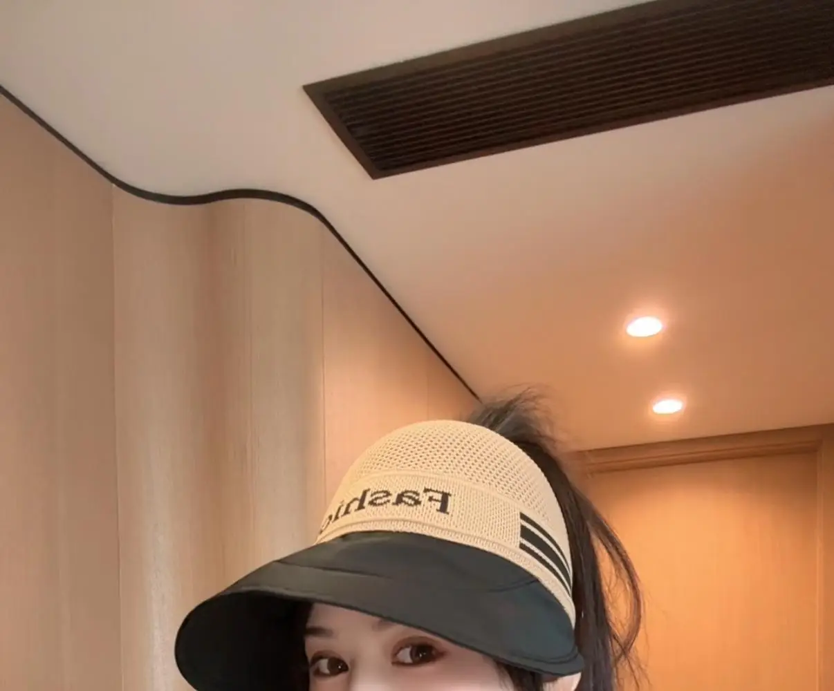 Women's Sun Hat with Mask Hook Up for Summer Wear — feature 26