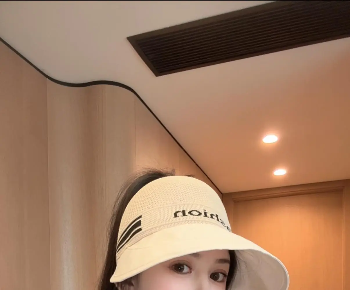 Women's Sun Hat with Mask Hook Up for Summer Wear — feature 29
