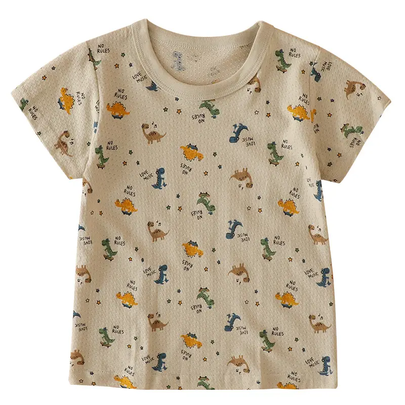 Baby Cotton T-Shirt Short Sleeve Summer Boys Top - Image 9