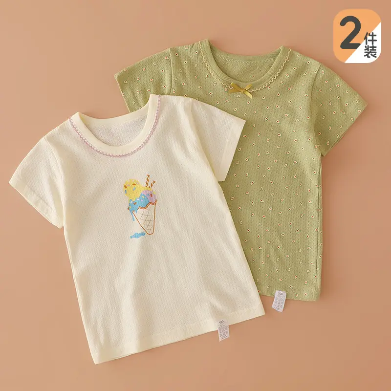 Baby Cotton T-Shirt Short Sleeve Summer Boys Top - Image 3