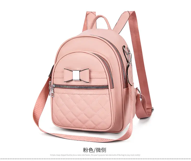 Women's Black Quilted Shoulder Backpack 2025 — feature 36