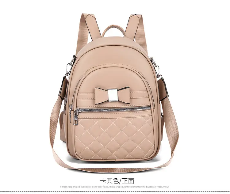 Women's Black Quilted Shoulder Backpack 2025 — feature 37