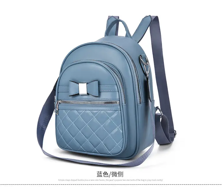 Women's Black Quilted Shoulder Backpack 2025 — feature 40