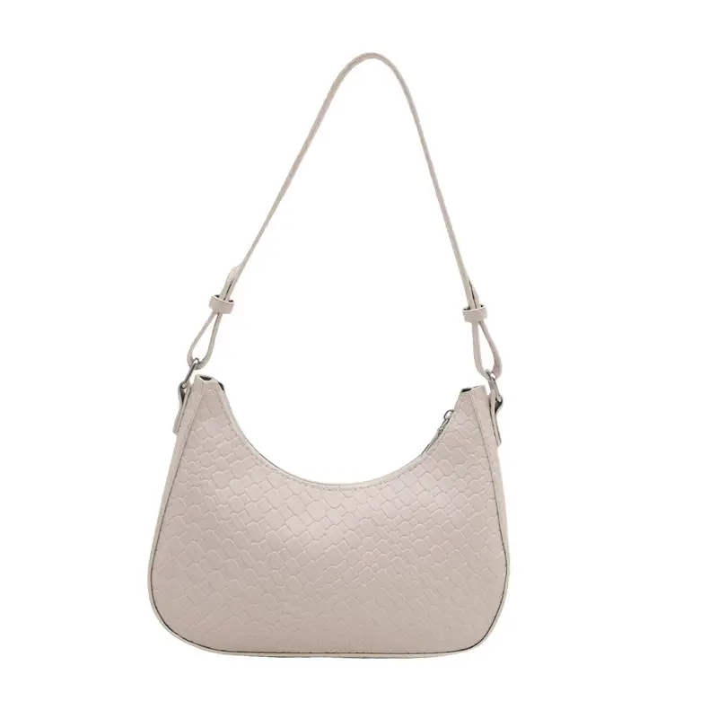 Black Woven Underarm Bag for Women Spring 2025 - Image 10