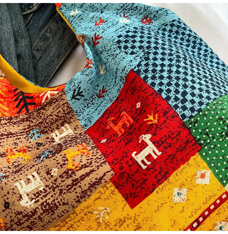 2025 Ethnic Floral Patchwork Shoulder Bag for Women — feature 25