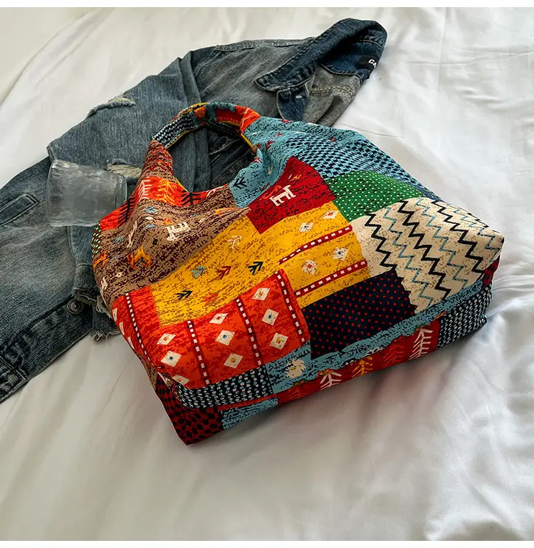 2025 Ethnic Floral Patchwork Shoulder Bag for Women — feature 27